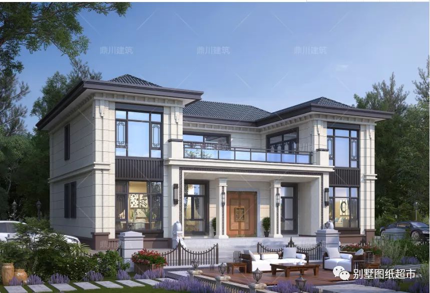 告别千篇一律农村自建房,这8套新中式别墅,把大气写在面子上