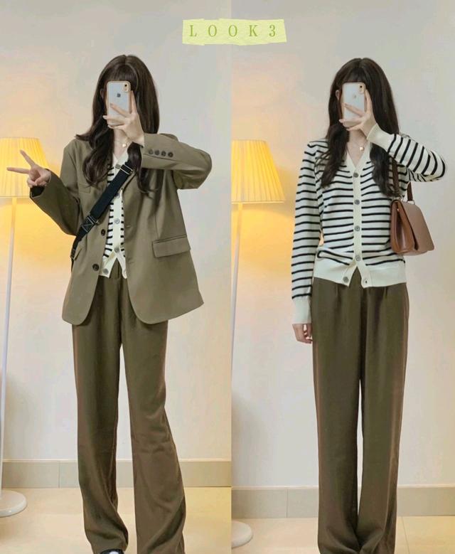 穿衣搭配|出街通勤都好看的look，简单的基础款就能搞定，3种穿法更显气质