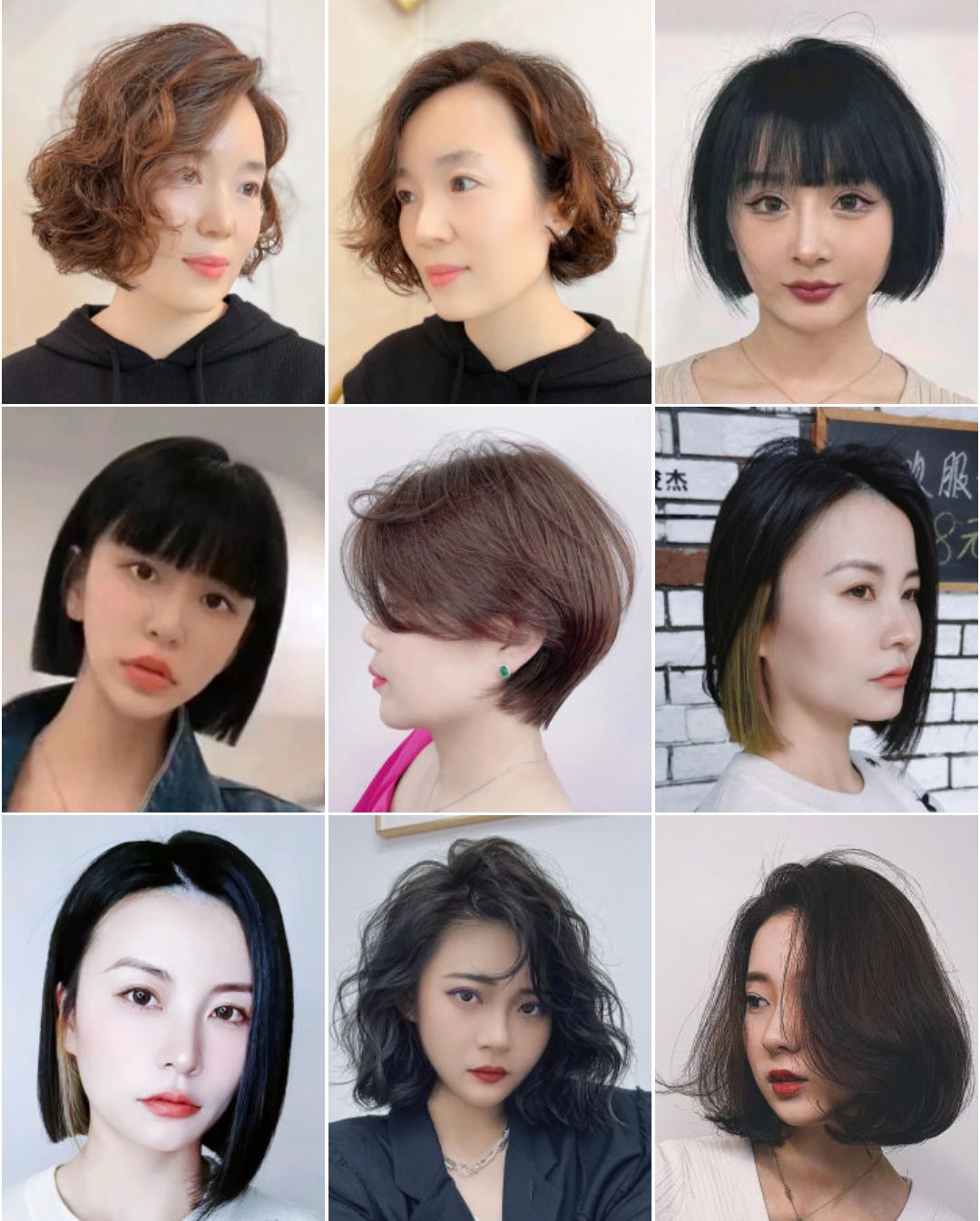 黄瓜 四月流行发型大合集，短发长发任你挑，想不时尚都难