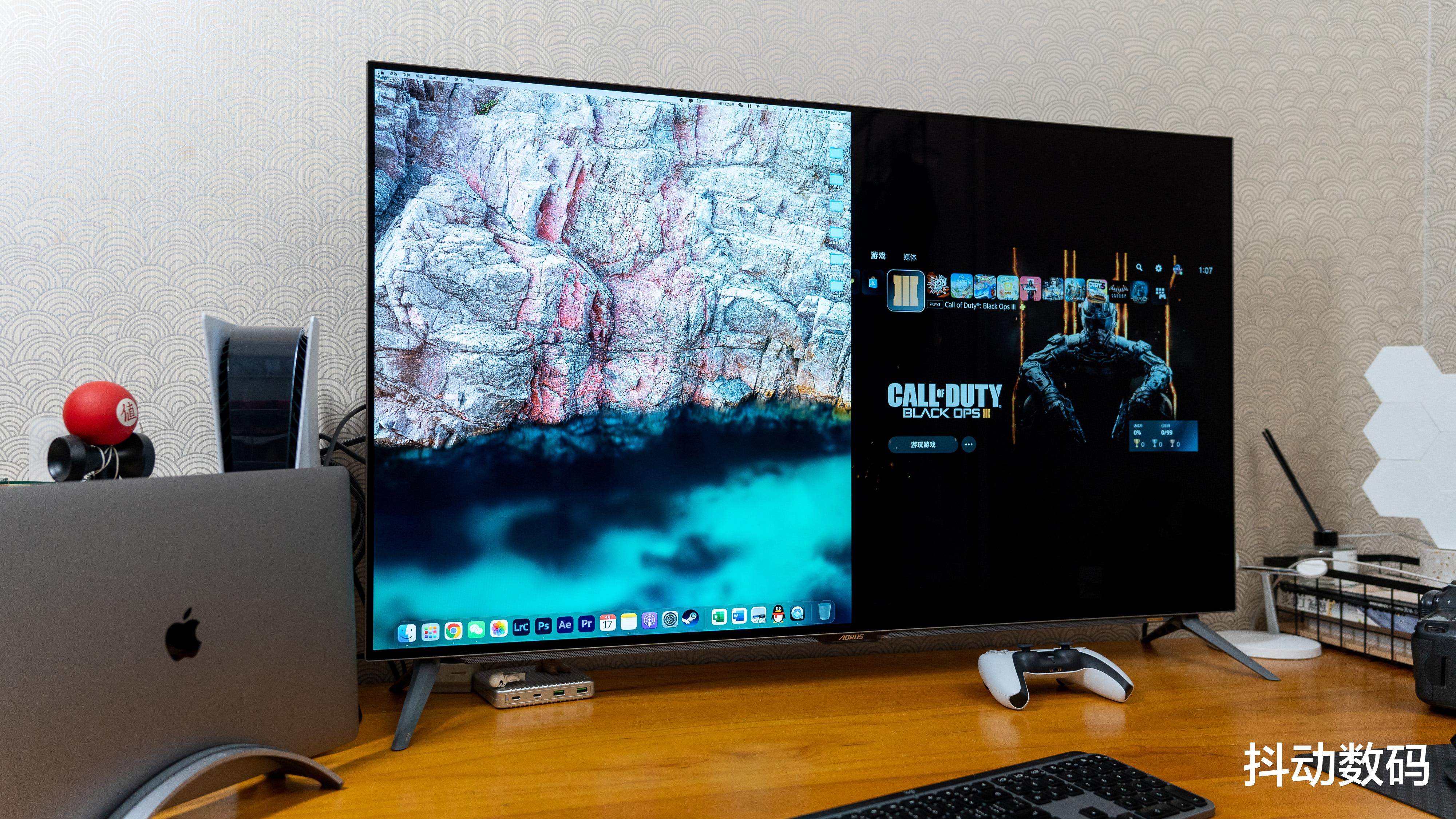 显示器|重新打造电竞房：技嘉 48吋 OLED F048U显示器开箱评测