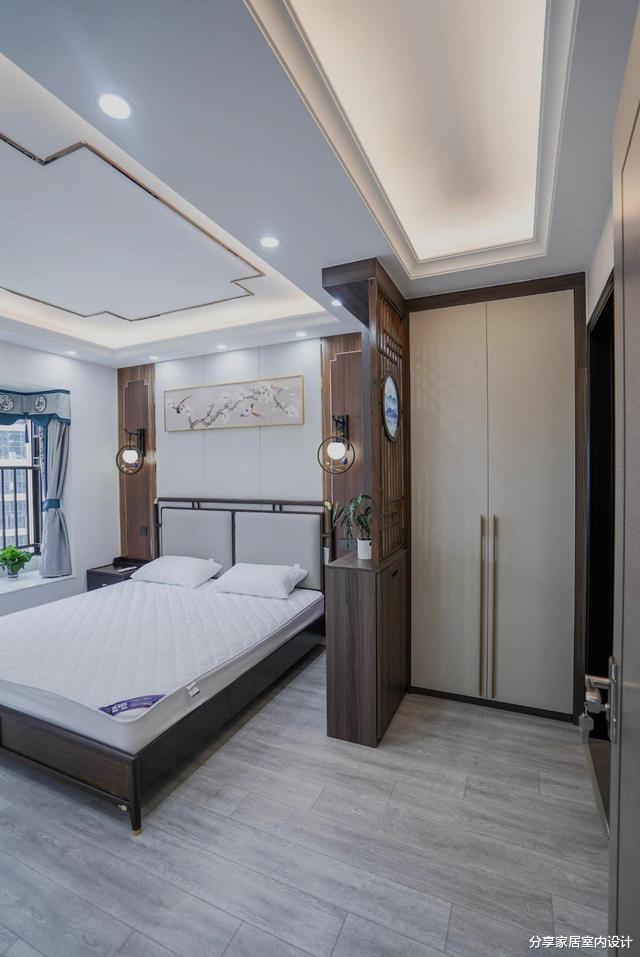 花重金打造110现代中式,全屋稳重上档次,阳台做茶室太喜欢了!