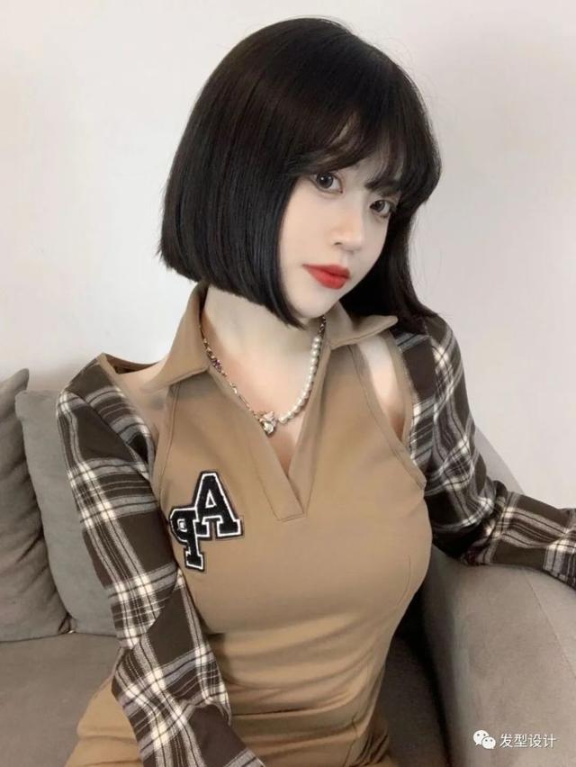 空气刘海 最具包容性的“妹妹头”，看看适合你的脸型吗？