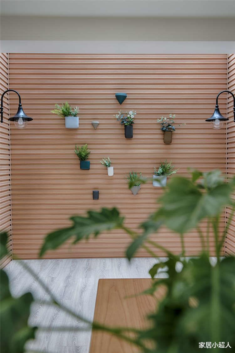 北欧风勾勒清新的家，还有超大室内花园，处处都有浪漫气息