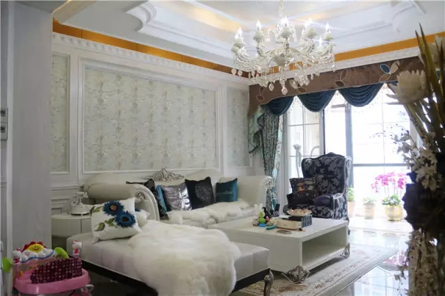 176平欧式风三居室,看起来格外亮眼