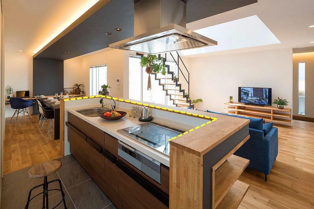 不破不立,厨房台面外沿加高了20cm,实用好打理,这次又学到一招