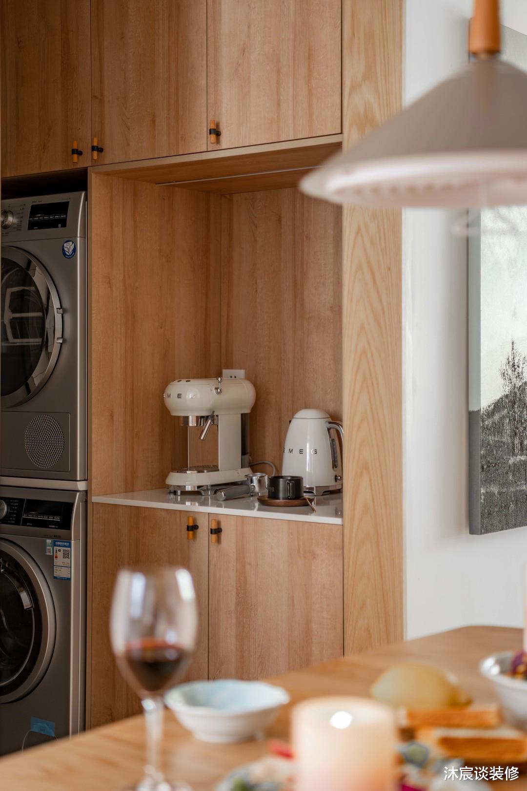 二次装修,她更清楚需要什么,选择清简日式+弱化客厅,太实用了