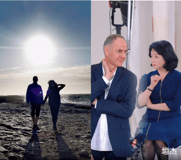 金星|金星罕见晒与老公合照，腰部赘肉明显，老公满眼都是金星