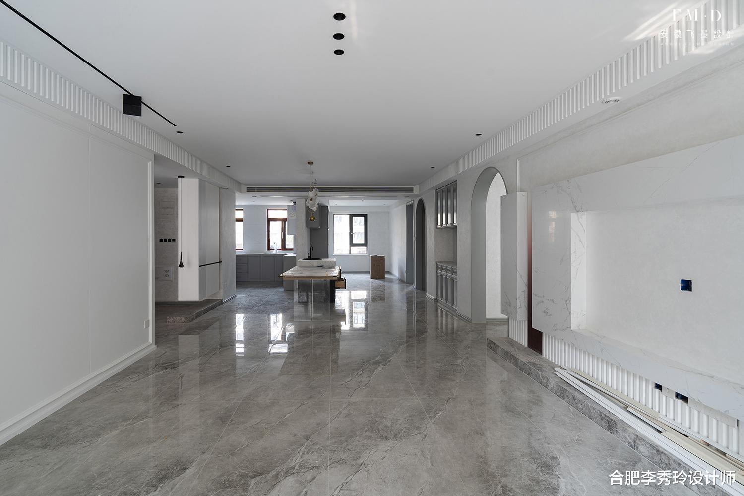 173㎡户型空间零散，拆掉7处墙体，这才是一套“满分”大平层吧？