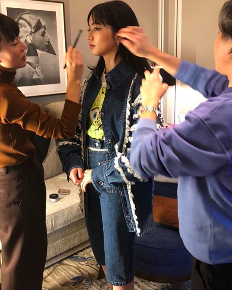 刘亦菲|权志龙香奈儿大秀同台绯闻女友小松菜奈DARA，老妈亲自挑，够戏