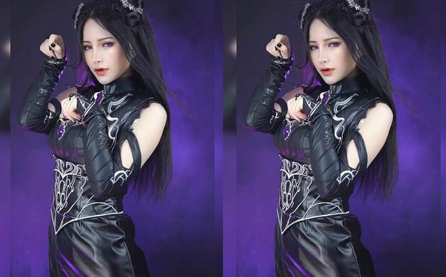 一拳超人|《斗罗大陆》颜值超高的cos,宁荣荣大长腿,白沉香小蛮腰神还原