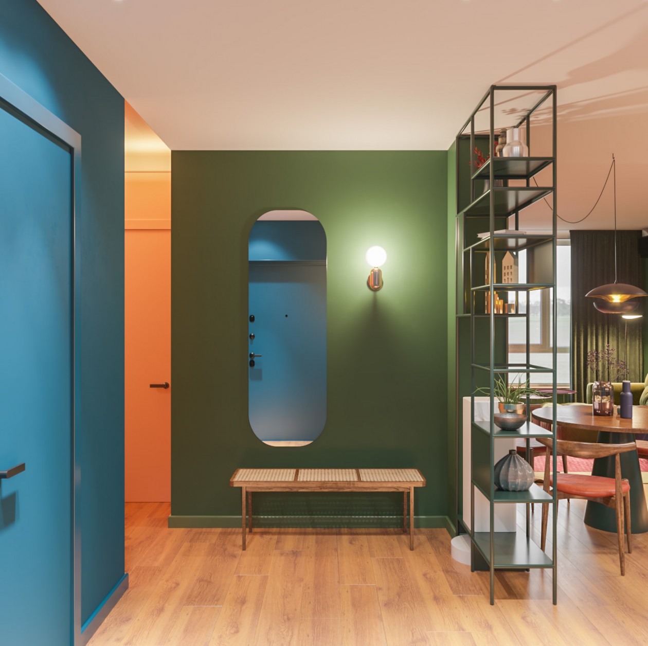 德阳装修,色彩的空间