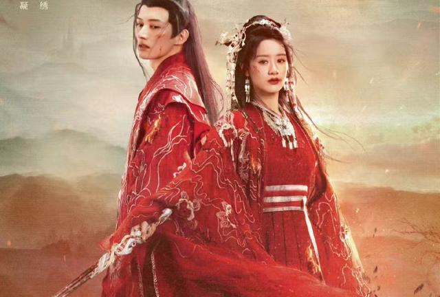 袁冰妍|原著作者觉得故事线雷人？袁冰妍再出红衣造型，十世虐恋不爱男主