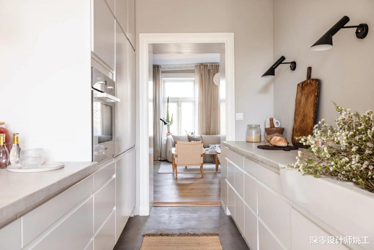 被这个家迷倒了!82㎡巧妙运用柔和色彩,让整屋都在充斥着温柔和浪漫~