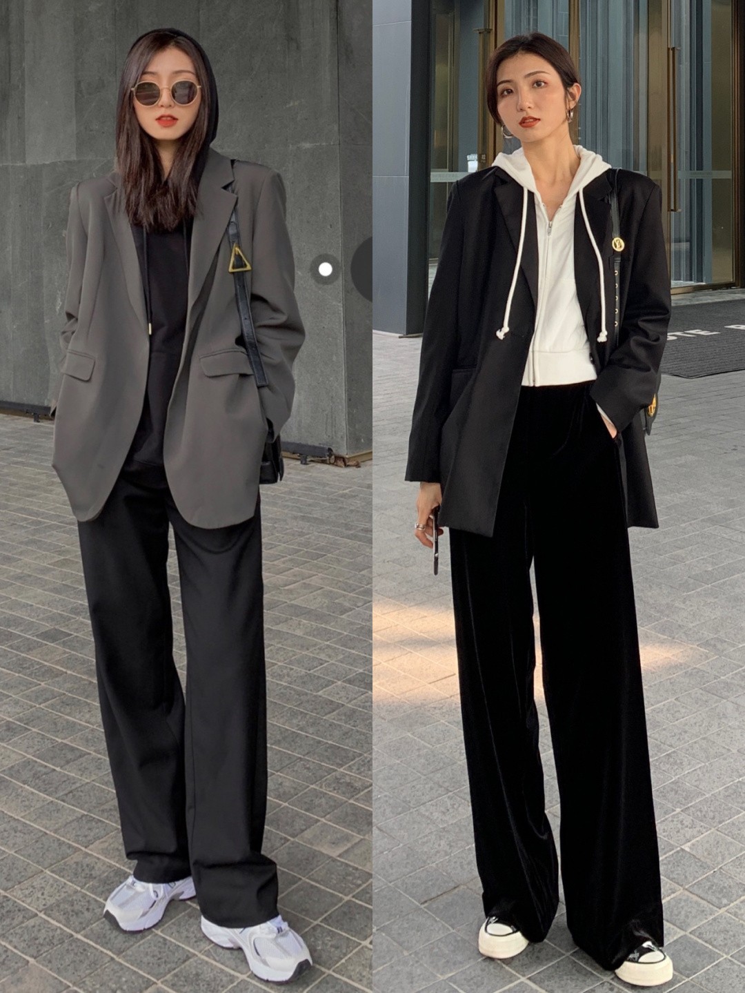 |早春不要只知道小香风，西装外套更养眼，一件西装打造多种风格