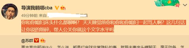 王哲林|王哲林出口成脏中伤2好友！睢冉灭火被硬刚苏群公关活该口诛笔伐