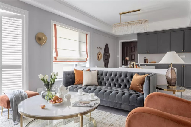 14万改造158平米四居室旧房，装修太漂亮，邻居以为走错门了！