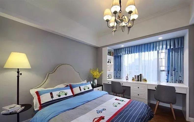 20万装128㎡实用简美风，餐厅就连20公分的墙面都不放过！