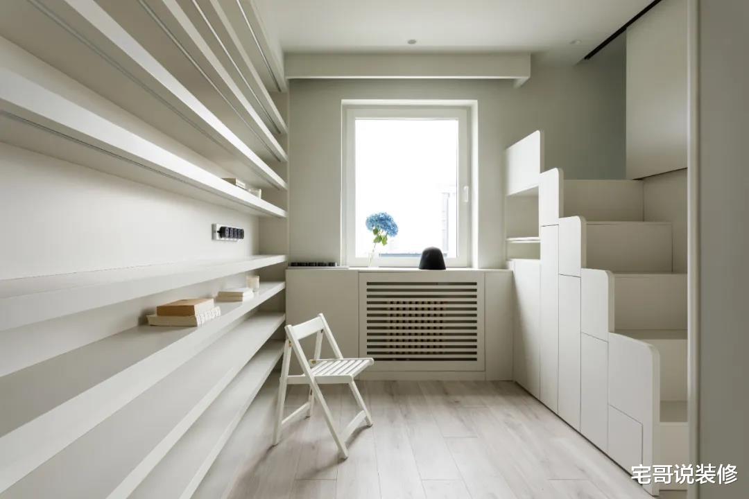 80后北漂夫妻,把48㎡小家改造成3居室,住下3代5口人,太实用了!