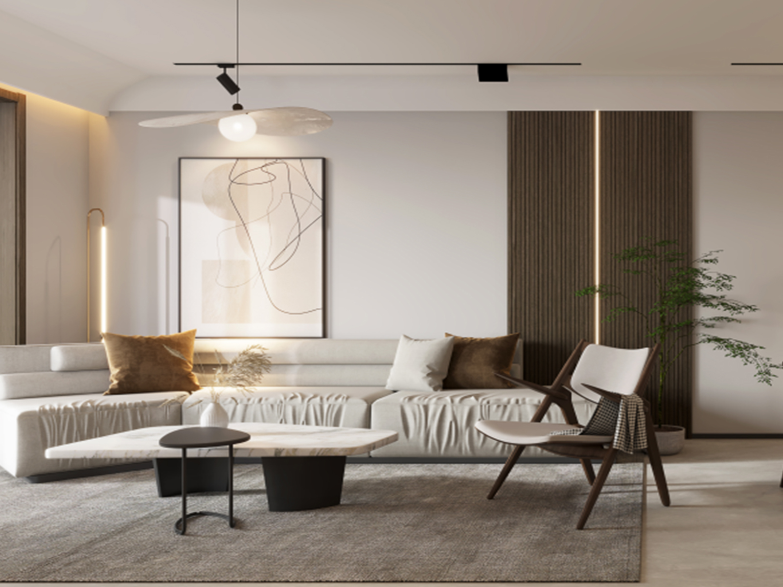 招商雍和府120㎡侘寂风格