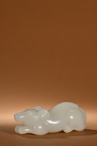 和田玉籽料|和田玉籽料旺财摆件