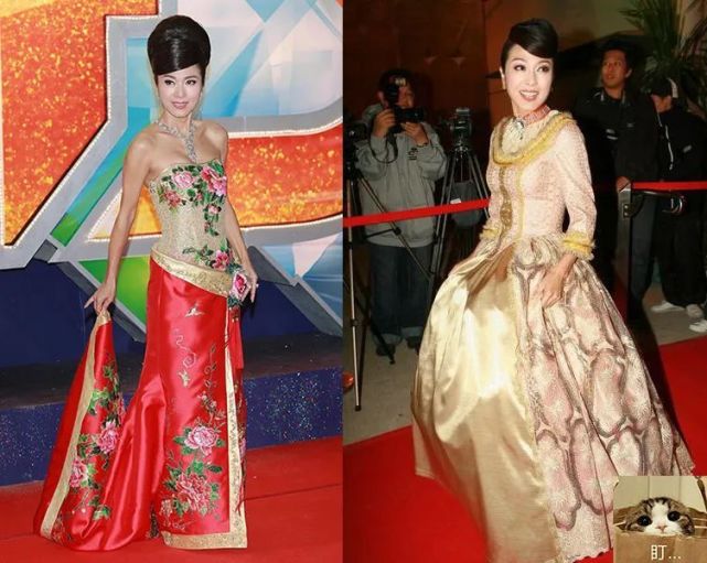 礼服 红毯还得看咱内娱！韩国寡淡乏味、港台花哨乡土，谁出色一目了然了