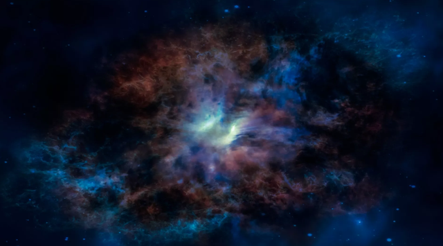 新研究探测了120亿年前星系周围的暗物质