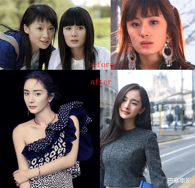 童瑶|明星换脸好惊人,面目全非不同命,有人爆红上位,有人不如从前