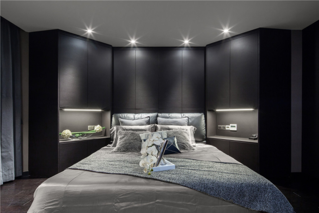 三居室如何玩转现代风,这个112平给你的参考