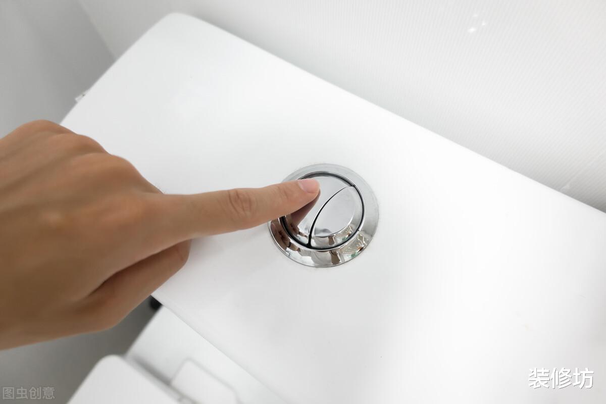 冲水按钮一大一小该怎么用？很多人不懂，难怪马桶爱堵塞！