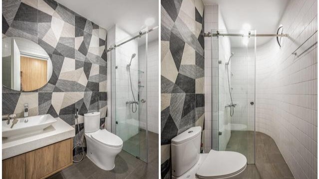 280㎡自建房,三代人各住一层,互不干扰!天井厨房做饭好舒适