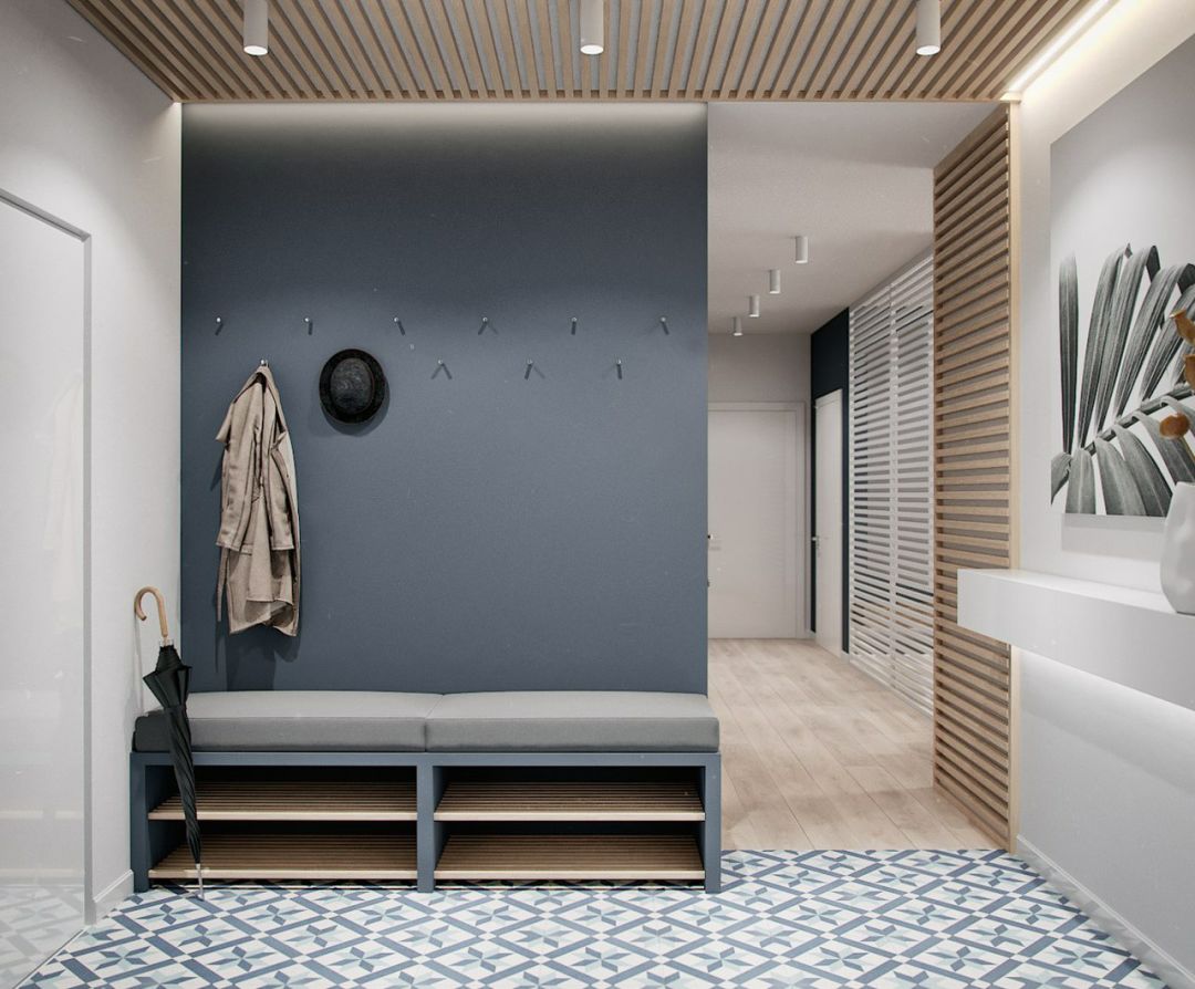 门厅鞋柜+衣柜的设计,实用又上档次,衣帽间都可以省了!