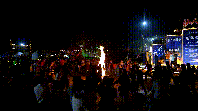 汽车|国庆节专题：惊艳火把节+篝火晚会+露营，仙人洞景区不一般的体验