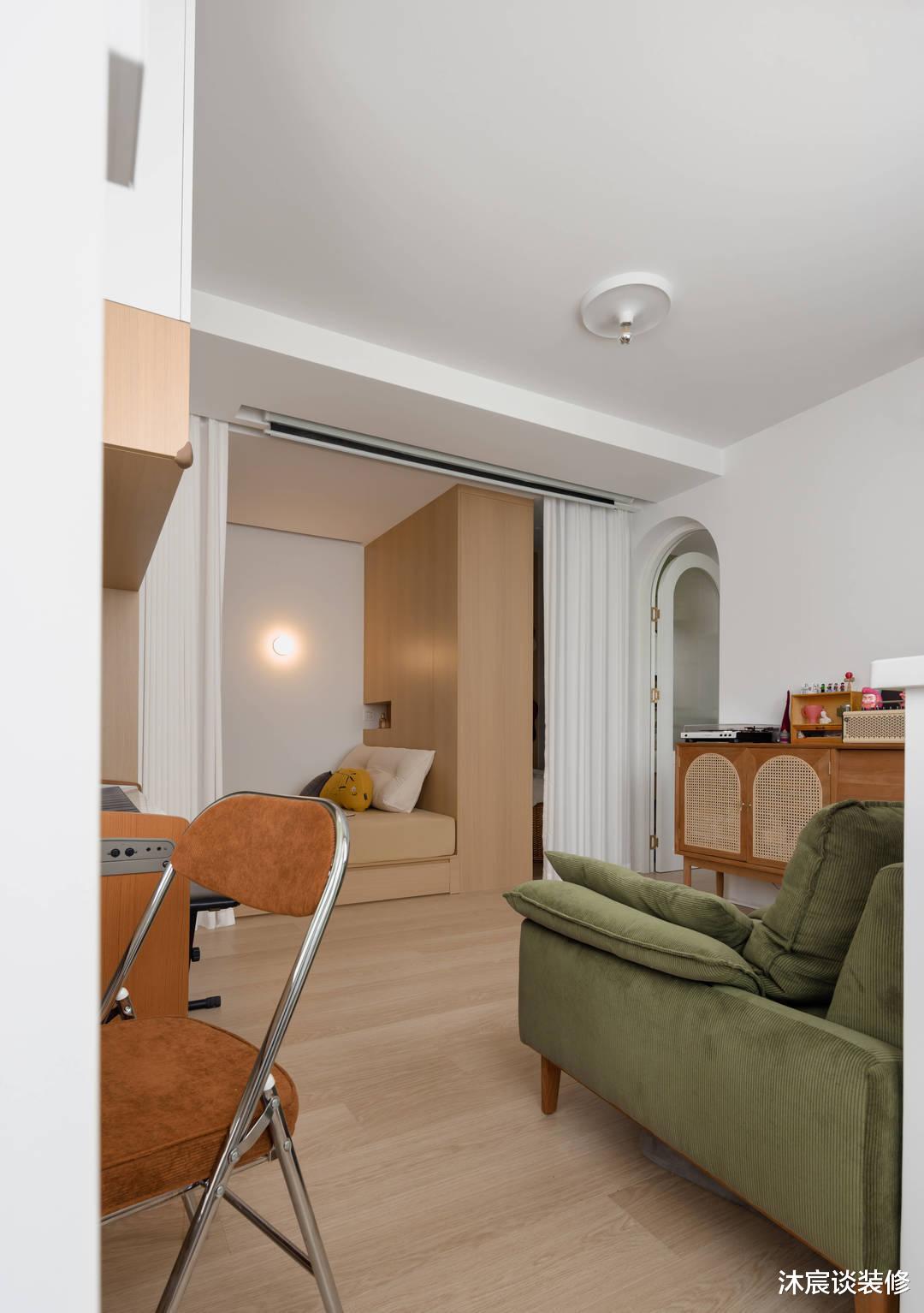 同样住45㎡小屋,别人只有“巴掌大”,她家却堪称“迷你版豪宅”