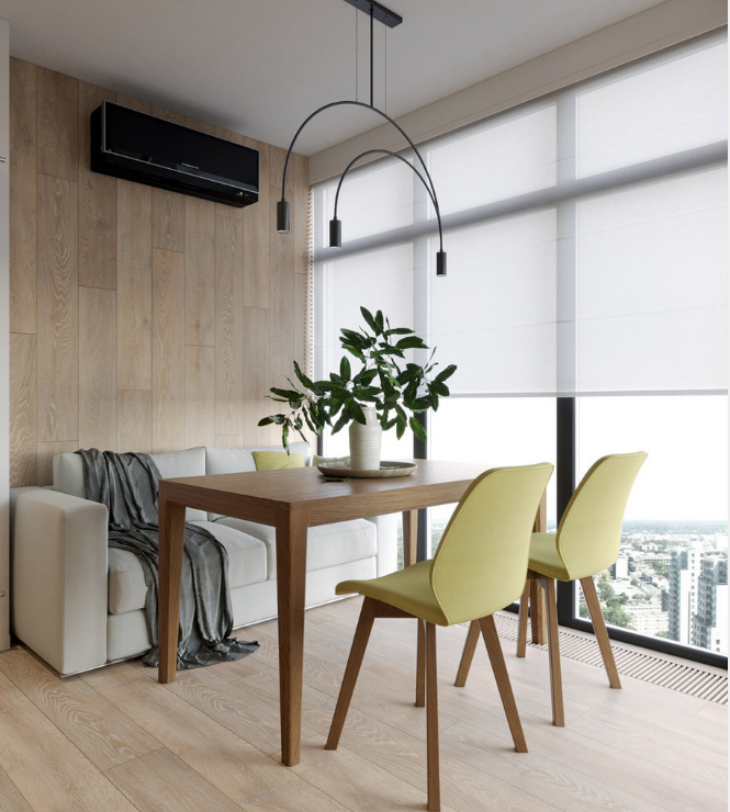 126㎡简约新房,朋友说像设计图,开放式厨房还有超大落地窗