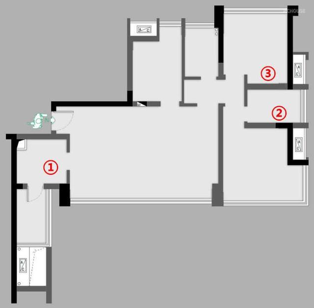 简约的成都之家,完美的颜色搭配,创造生活之靓丽