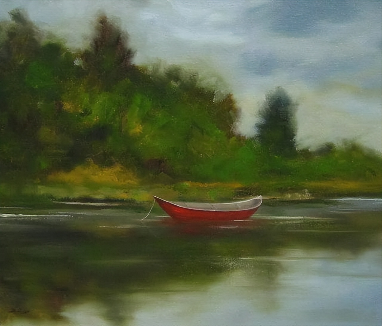 |美国画家Penny Billings 大气磅礴的朦胧风景