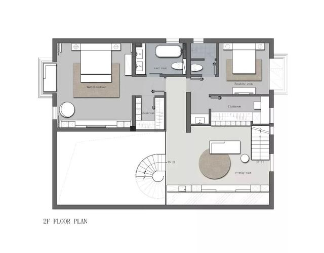 300㎡现代极简,黑白配+木饰面,满屋时尚自然的体验