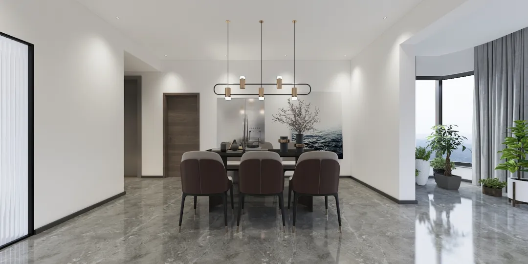 【鲁班装饰】山语桃源 143㎡现代风，生活的诗意