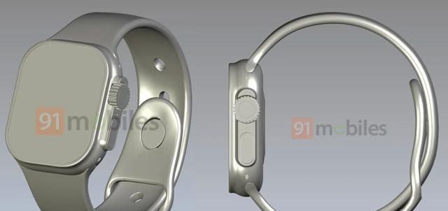 Apple Watch|AppleWatchPro渲染图曝光:外观有惊喜