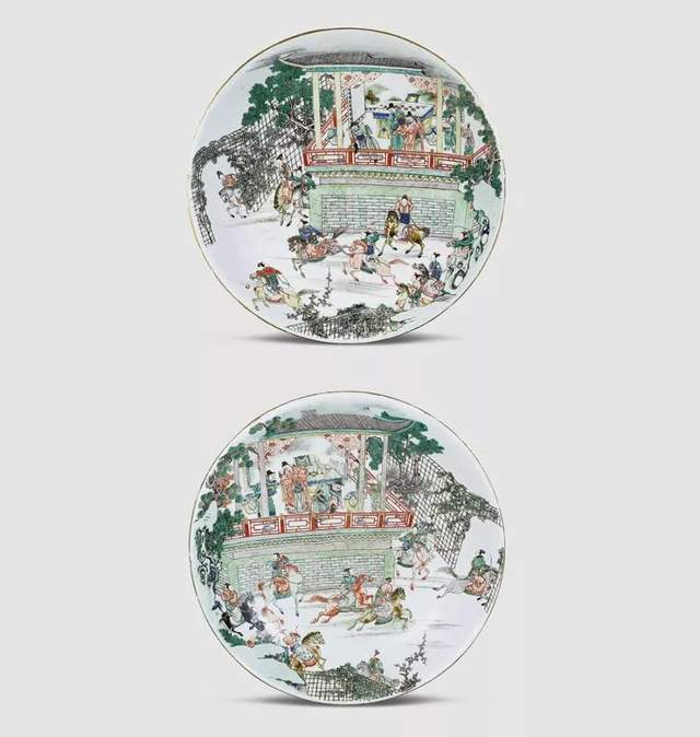 玉雕|康熙瓷器上的仕女图：如花美眷，似水流年