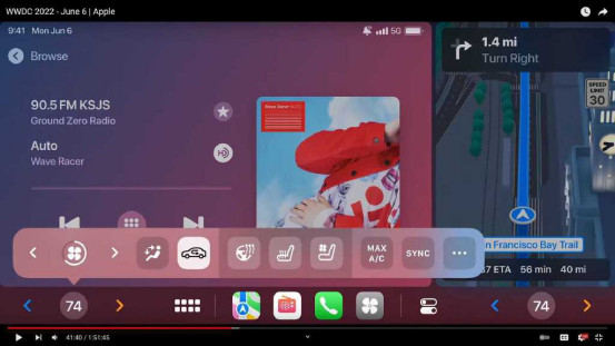 苹果|苹果发布了全新的CarPlay车机系统，车机市场将迎来大洗牌？
