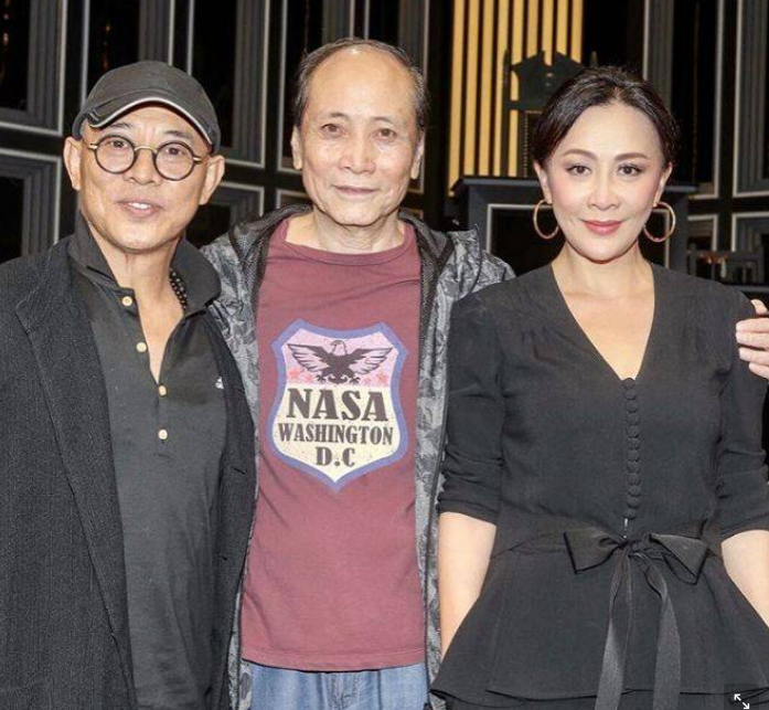 利智|李力持晒李连杰87岁岳父近照，称其留在中山养老，未随利智移民