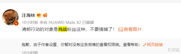 肖战|汪海林怒怼肖战粉丝，还自认为冤枉，要求抵制流量也抵制粉丝