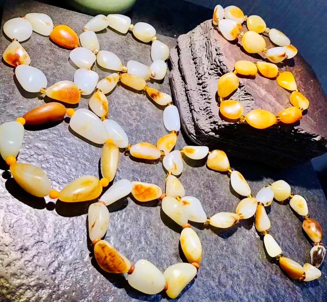 |人生一串！和田玉原籽手串选配指南！