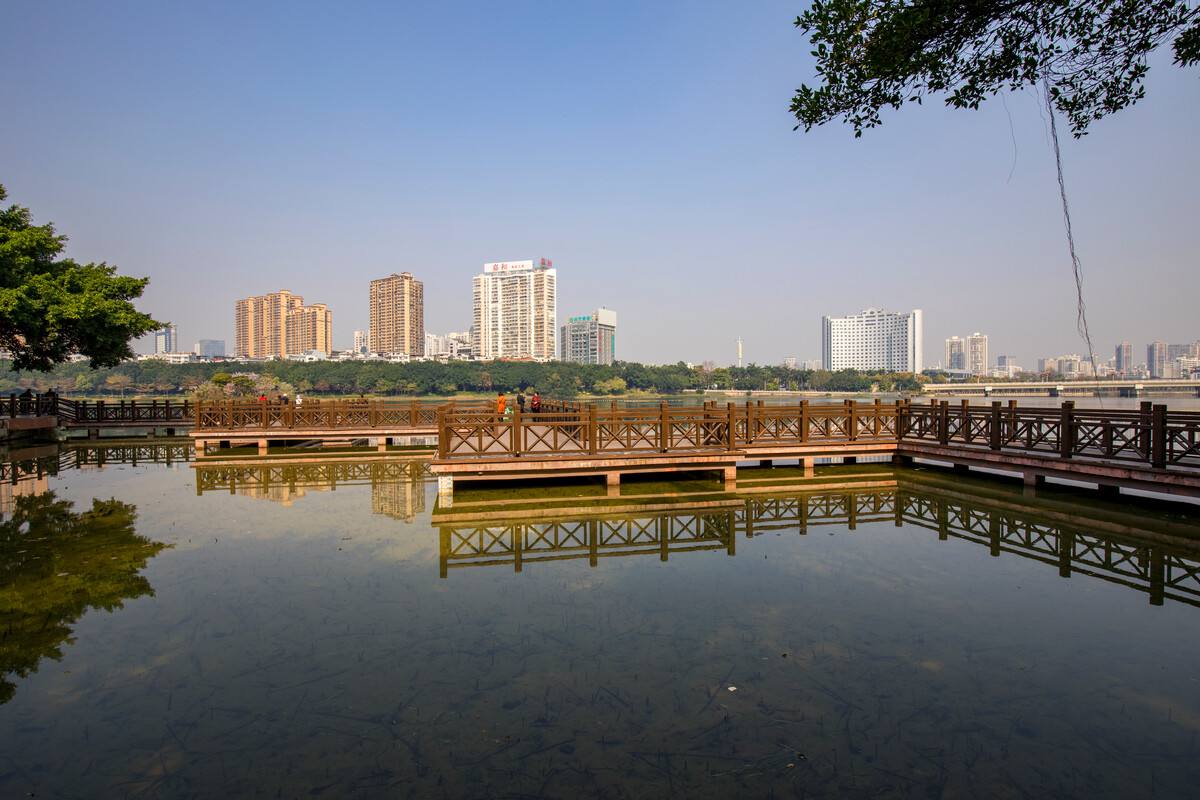 南湖|温婉之美，南湖公园，快来吹吹风