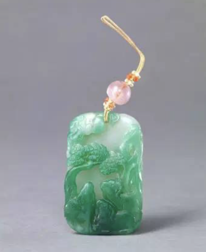 翡翠|收藏在故宫的翡翠文物,这才是真正的文化瑰宝,叹为观止