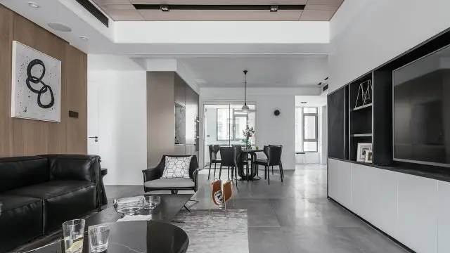 菡萏怡景装饰 | 喜欢黑白灰设计的注意啦！这个家的设计会成为你的“新欢”！