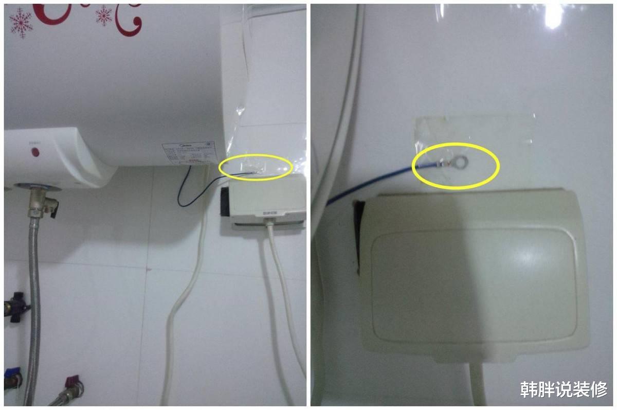 热水器地线钉到墙上有用吗?很多家庭装错了,都存在安全隐患