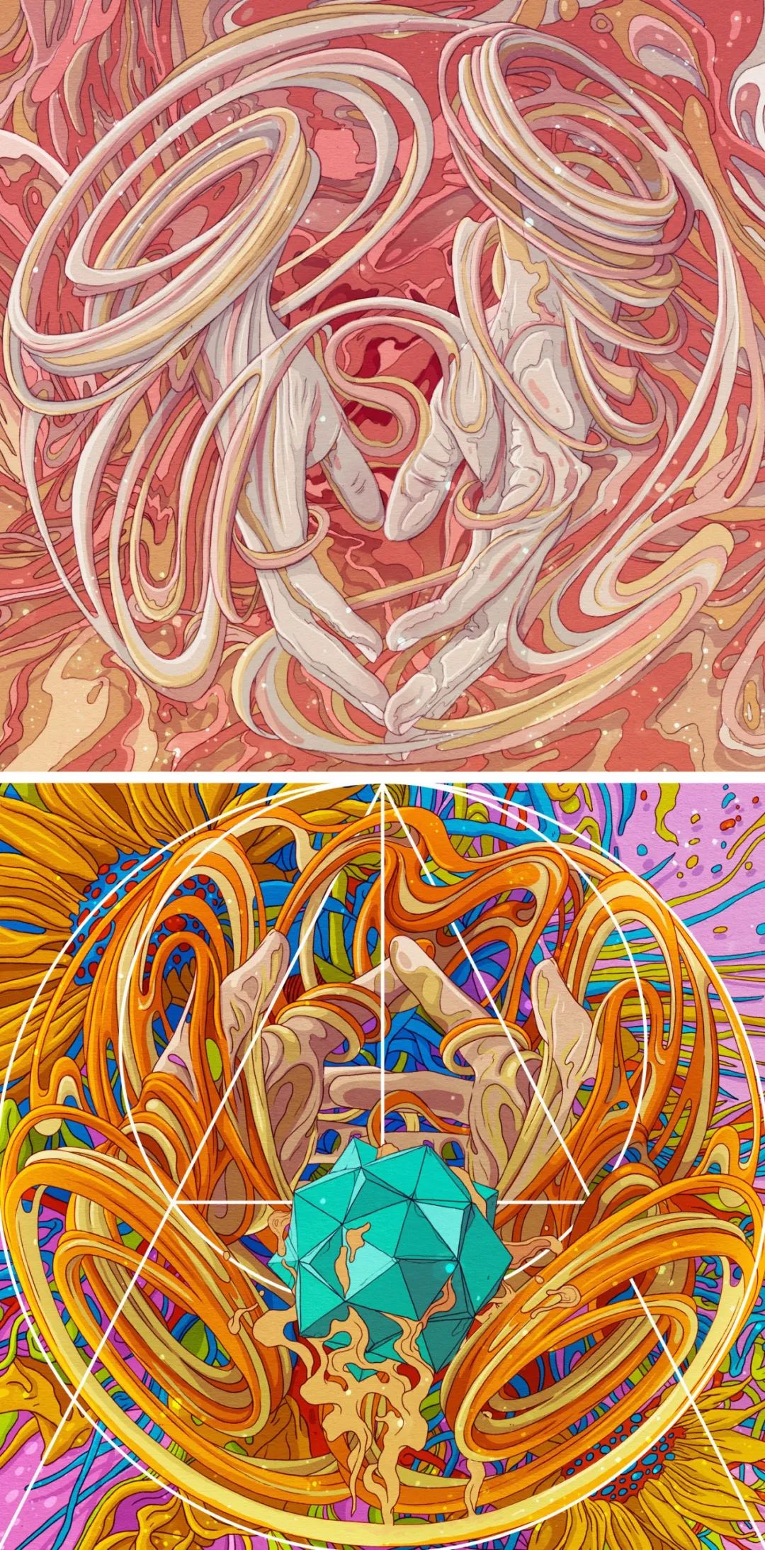 插画设计欣赏!拼想象力