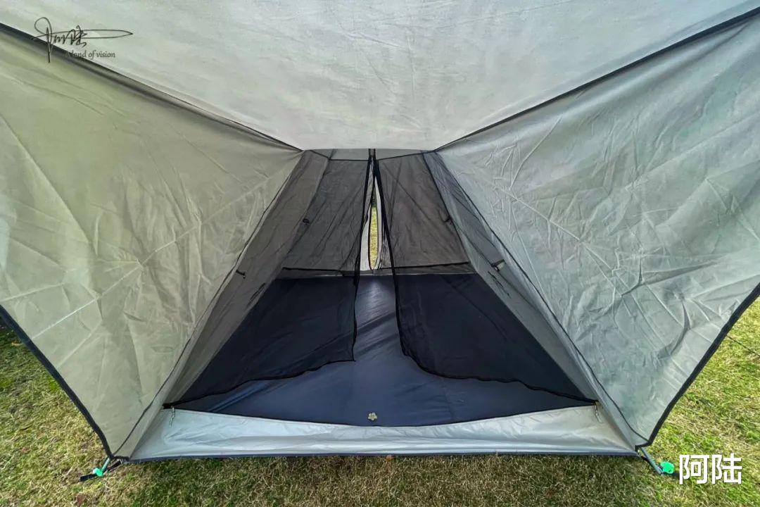 |实测新入手的方形印第安帐篷,整体感觉优秀,但是可能扛不住大雨